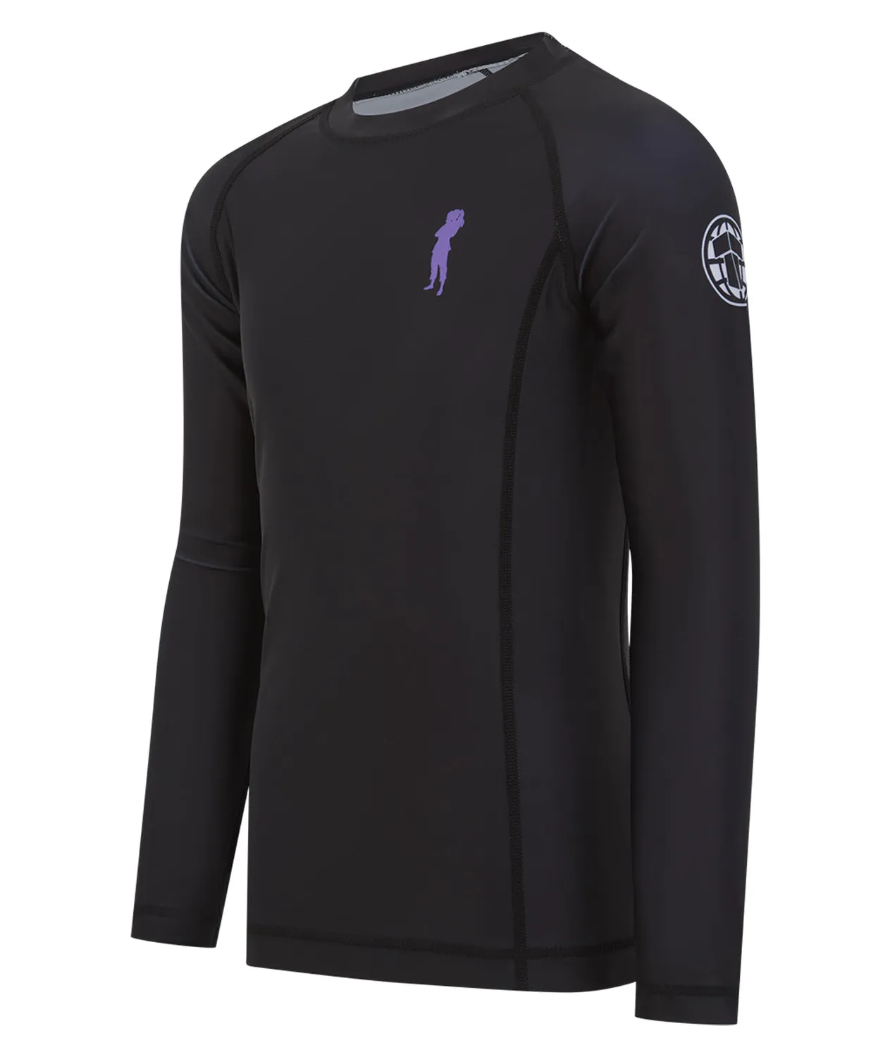 Tatami Helena Profile rash guard bambina nera manica lunga