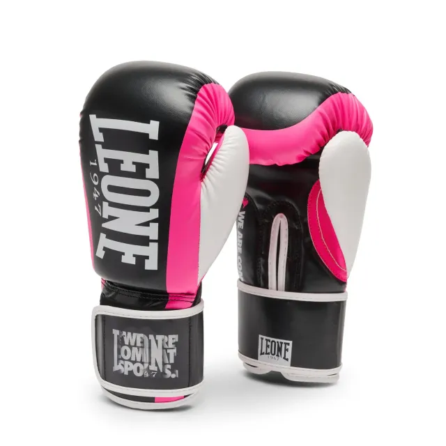 Leone 1947 Logo WACS GN333 guanti boxe fuxia 10 oz