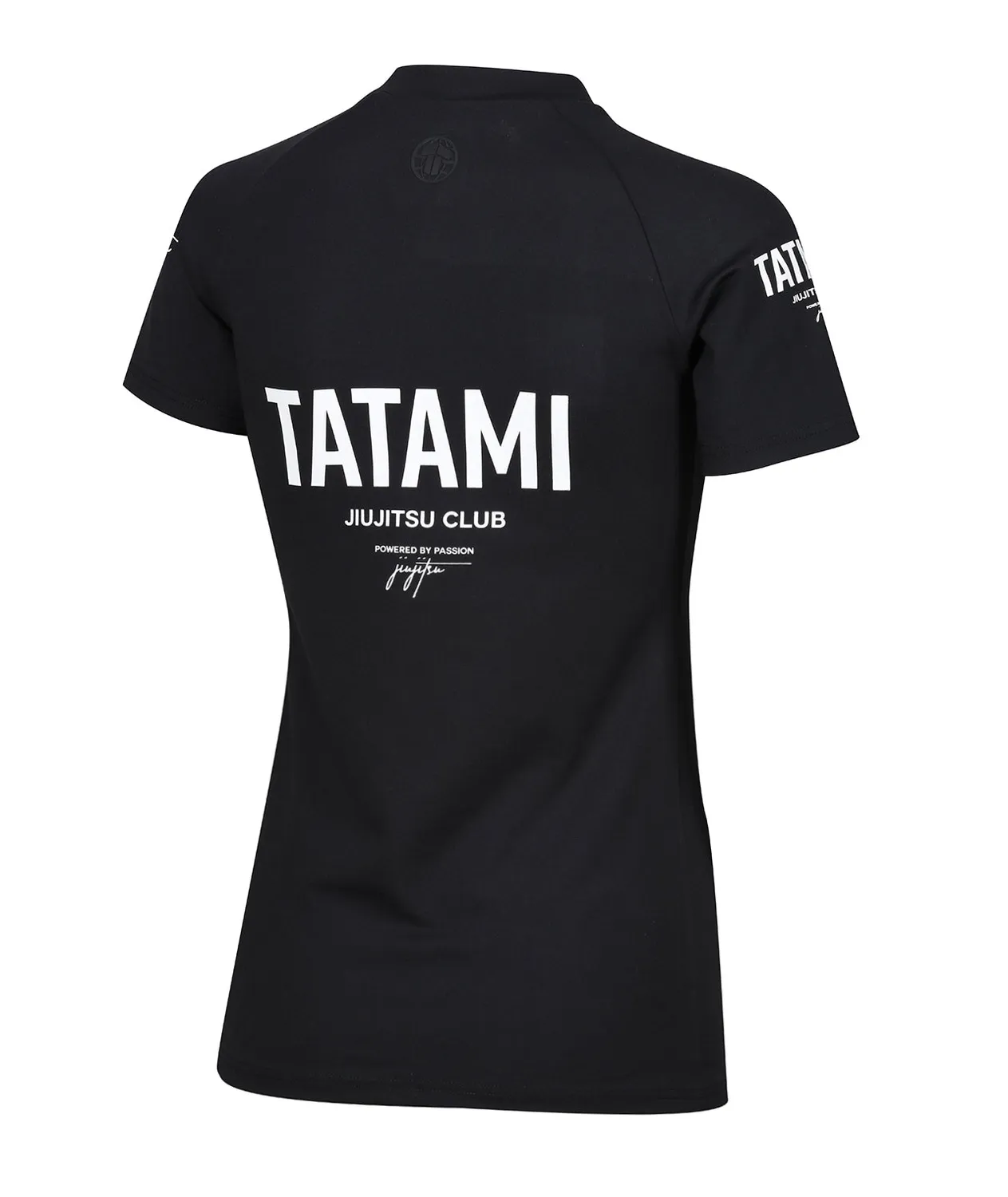 Tatami Fightwear Ladies JJ Club Short Sleeve Rash Guard nera