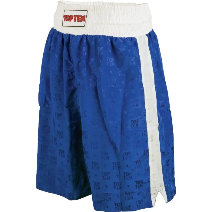 Top Ten Simple Stripe shorts boxe poliestere leggero