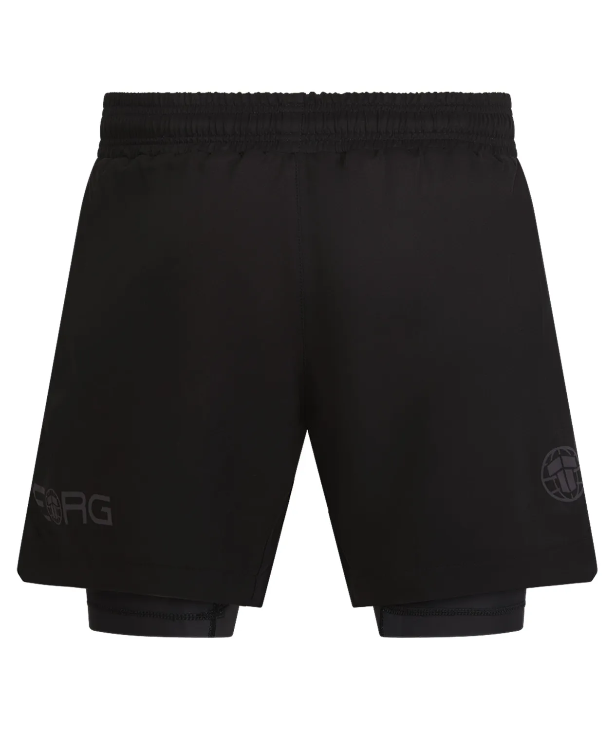 Tatami Reorg Hybrid pantaloncini grappling neri grigi