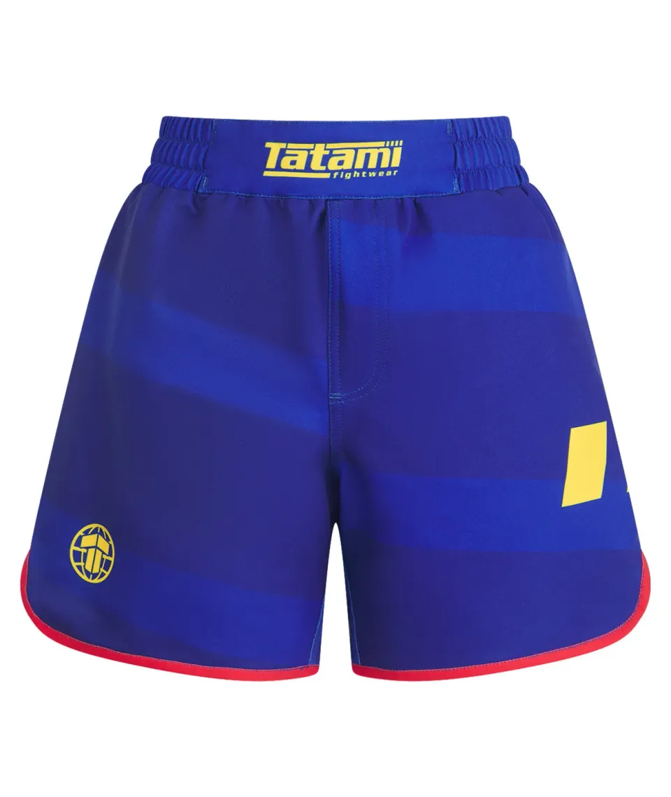 Tatami Nomad shorts grappling donna blu riciclati