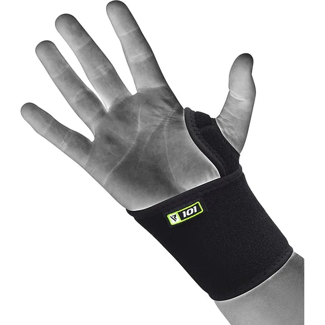 RDX W1 fascia polso palestra stabilizzante termica