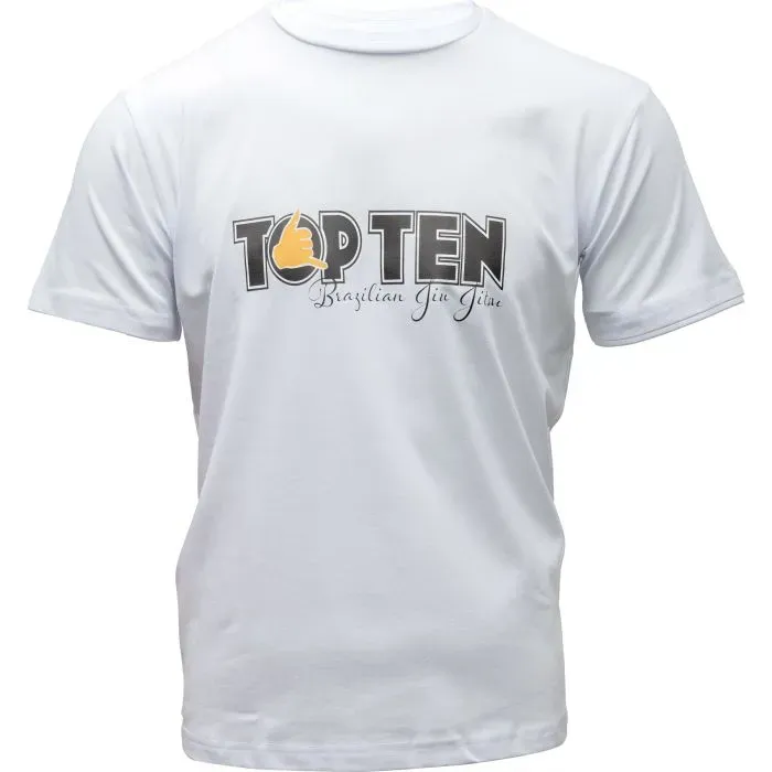TOP TEN Power Ink t-shirt BJJ Hang Loose elasticizzata