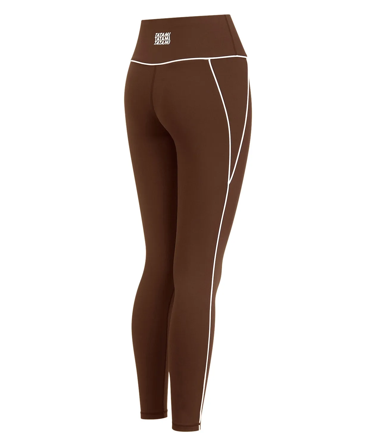 Tatami Contour leggings fitness donna marroni squat proof