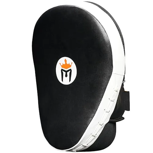Meister pelle bovina guanti boxe curvi coppia assorbimento urti