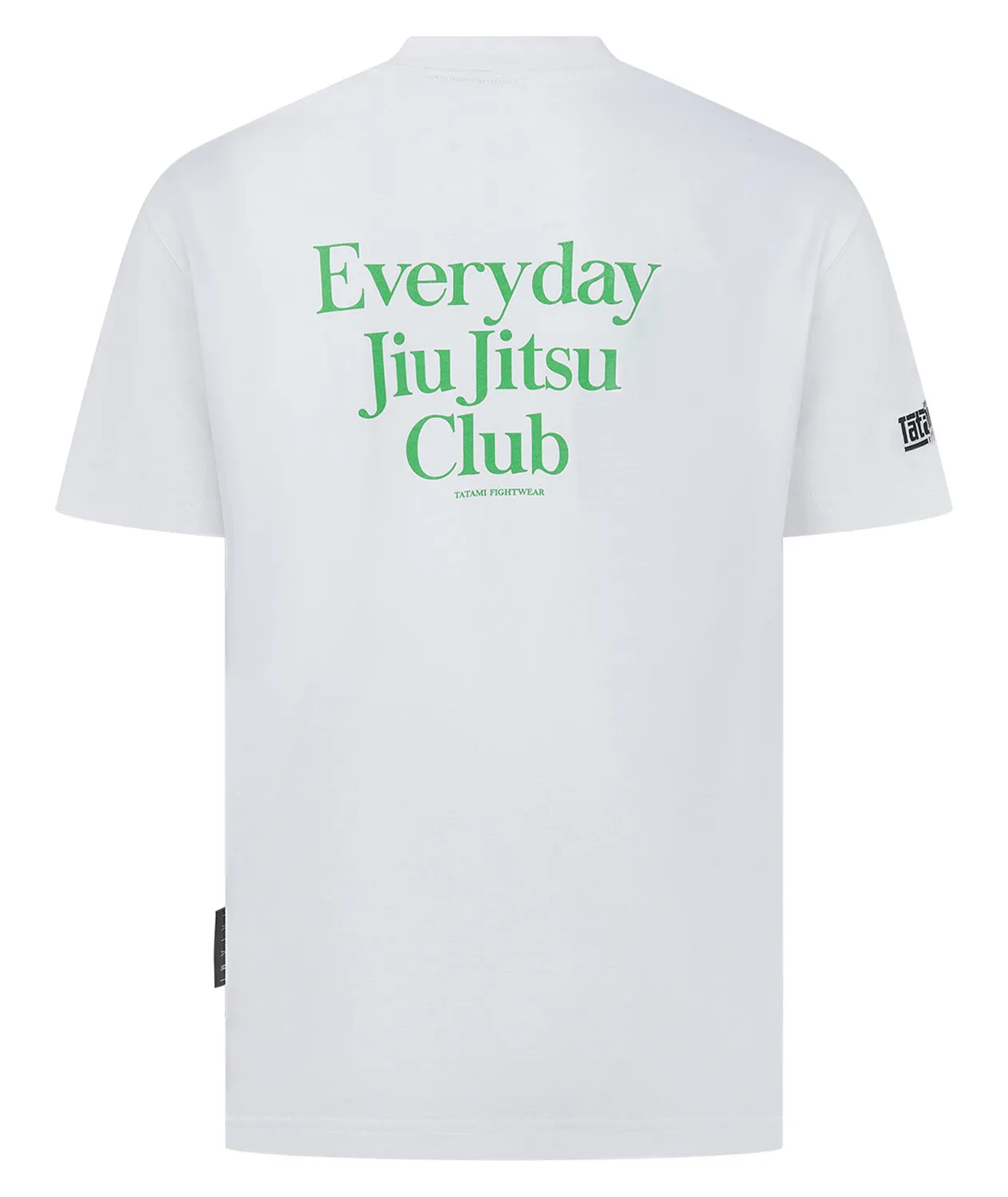 Tatami Everyday Jiu Jitsu T-Shirt Bianca cotone