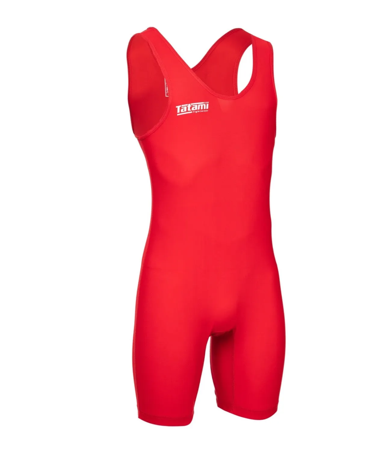 Tatami Wrestling Singlet lotta rosso uomo