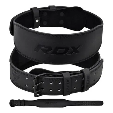 RDX 4 Inch cintura palestra sollevamento pelle