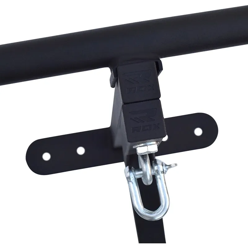 RDX X1 Staffa Parete Barra Trazioni Nero 130 Kg
