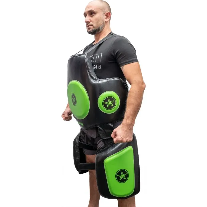 TOP TEN Bodyguard Xtra Scudo calcio kickboxing robusto