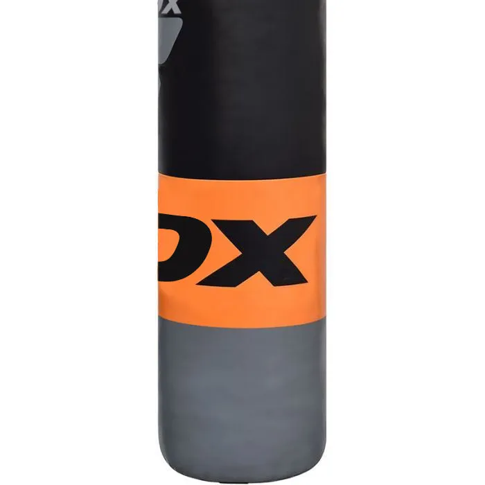 RDX F12 sacco boxe 120cm riempito con guanti e gancio