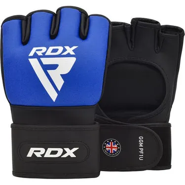 RDX PF1 guanti MMA grappling palmo aperto gel