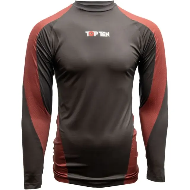 TOP TEN Budo Power Ink rash guard MMA elasticizzato