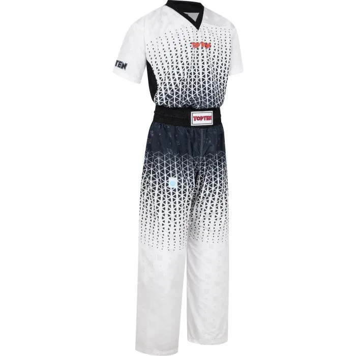 TOP TEN Grafic uniforme kickboxing 100% poliestere
