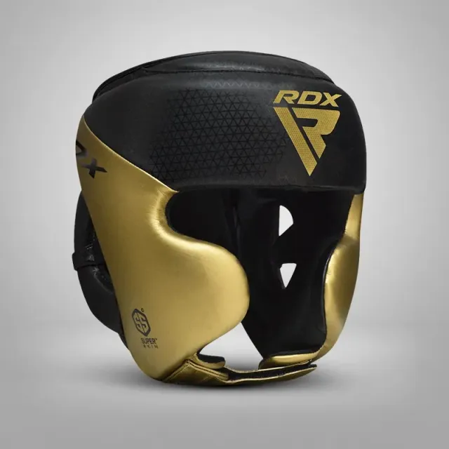 RDX L1 Mark casco boxe full face dorato protezione