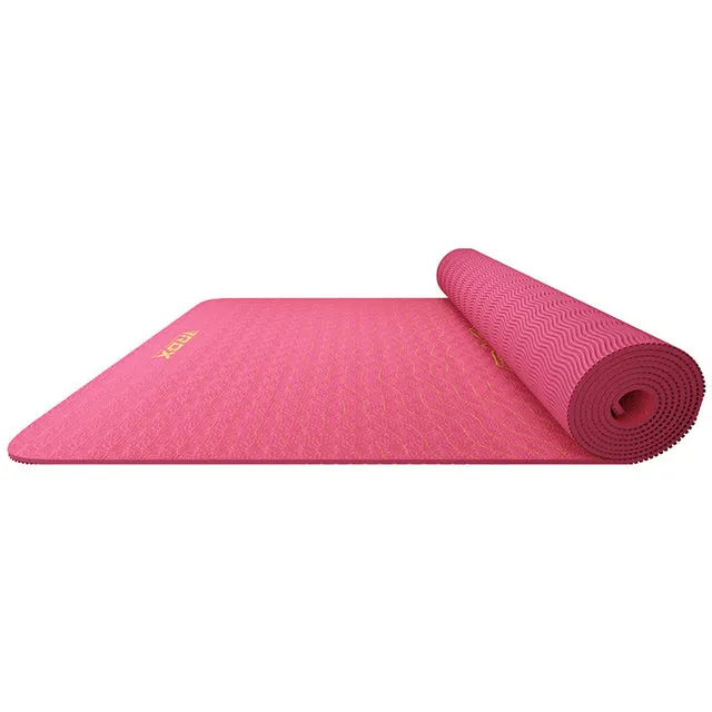 RDX D7 Tappetino Yoga 6mm Antiscivolo con Borsa