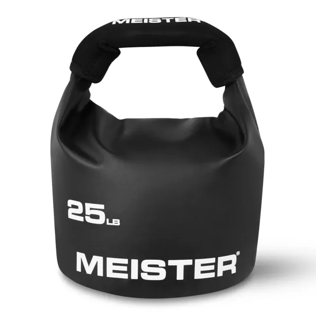 Meister BEAST Kettlebell Sabbia 11,3 Kg Manico Neoprene