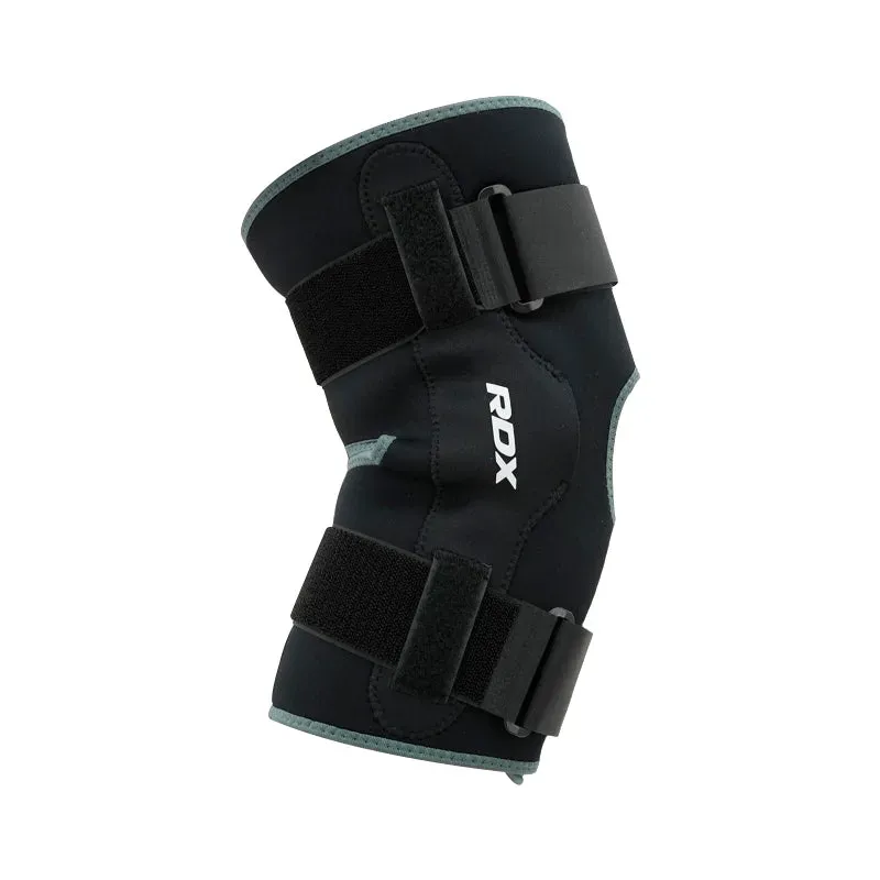 RDX Ginocchiera Neoprene Rotula Aperta Nero S Stabilizzante