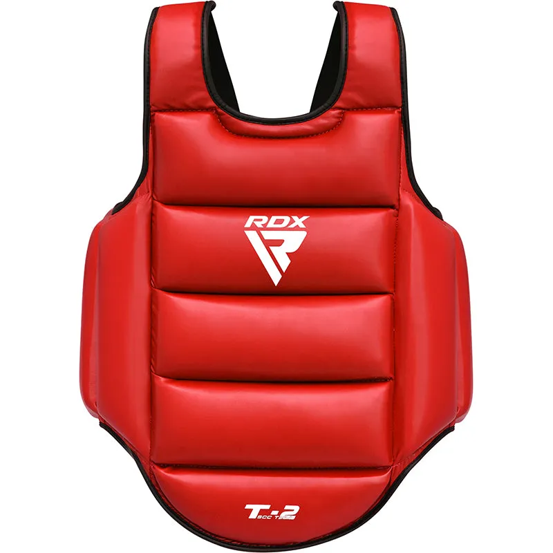 RDX T2 corazza petto karate doppia protezione CE