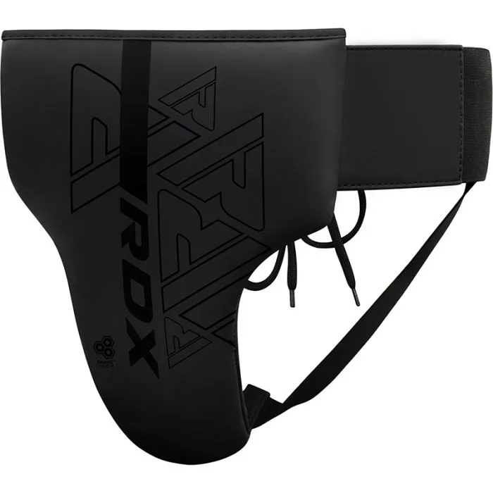 RDX F6 Kara Conchiglia MMA Thai Nero Protezione Inguine