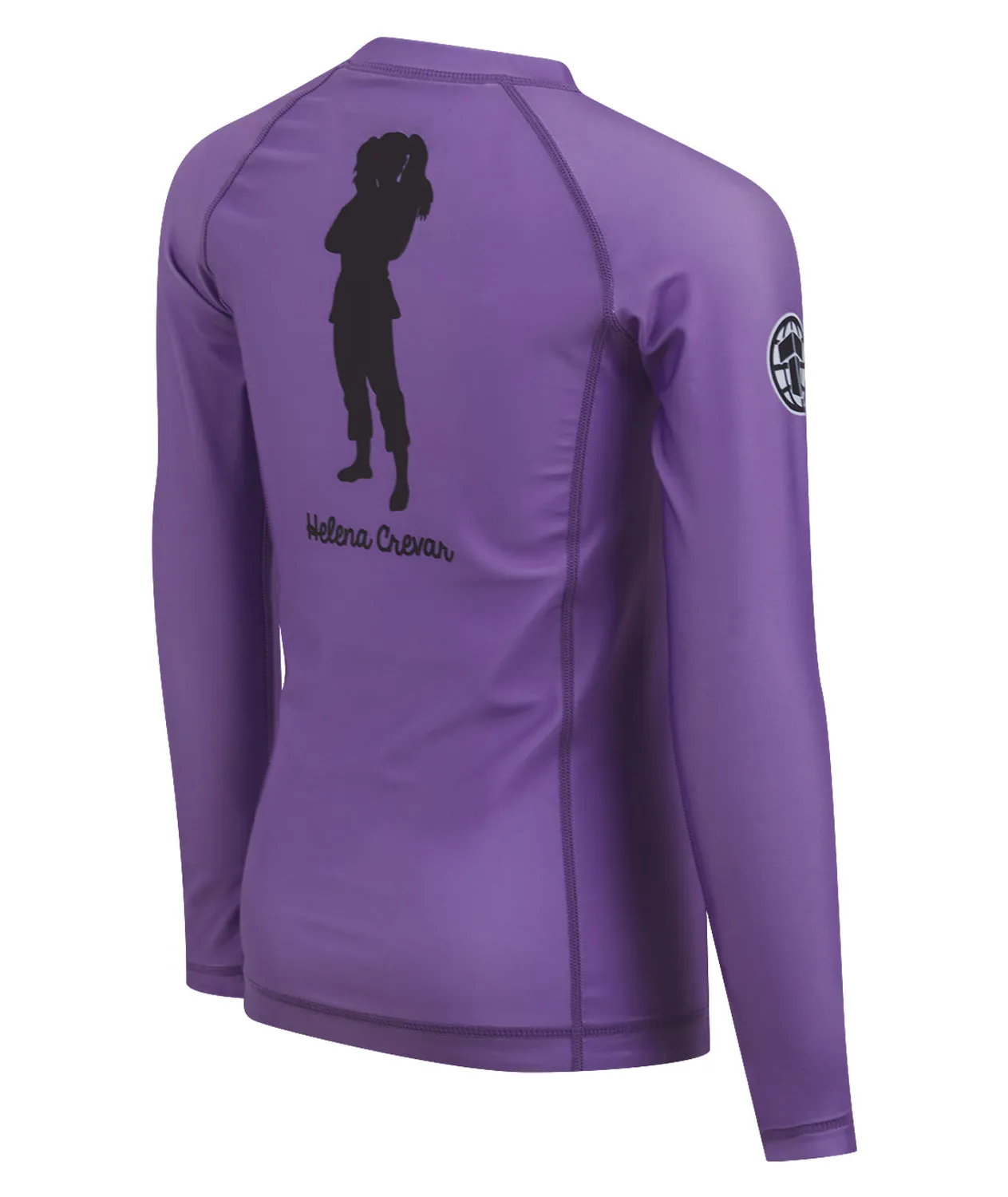 Tatami Helena Profile rash guard bimbo viola manica lunga