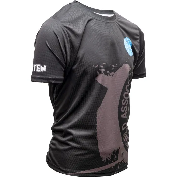 TOP TEN WAKO Shadow T-Shirt Nera in Poliestere