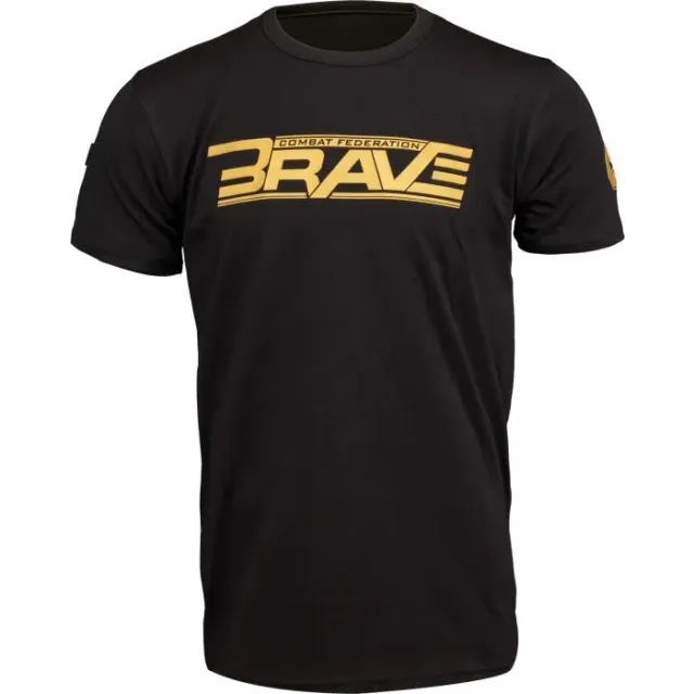 TOP TEN Brave T-shirt MMA cotone
