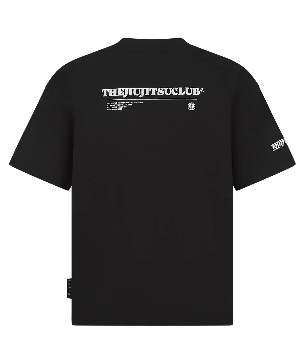 Tatami The Club t-shirt bambini nera in cotone