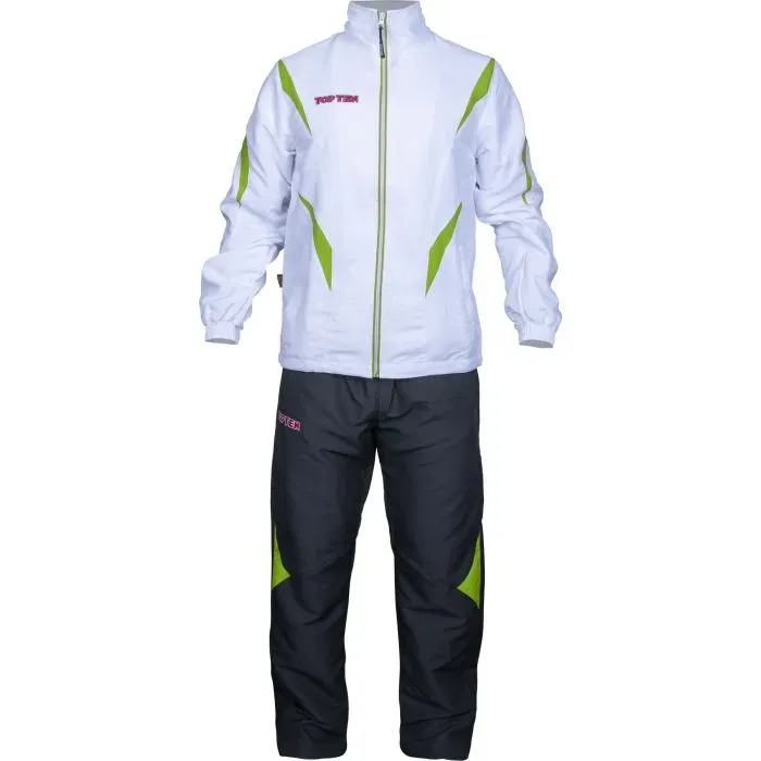 TOP TEN Qualità Premium tuta pantaloni neri poliestere