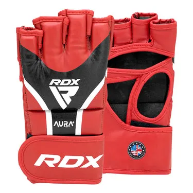 RDX Aura Plus T-17 Guanti MMA Maya Hide