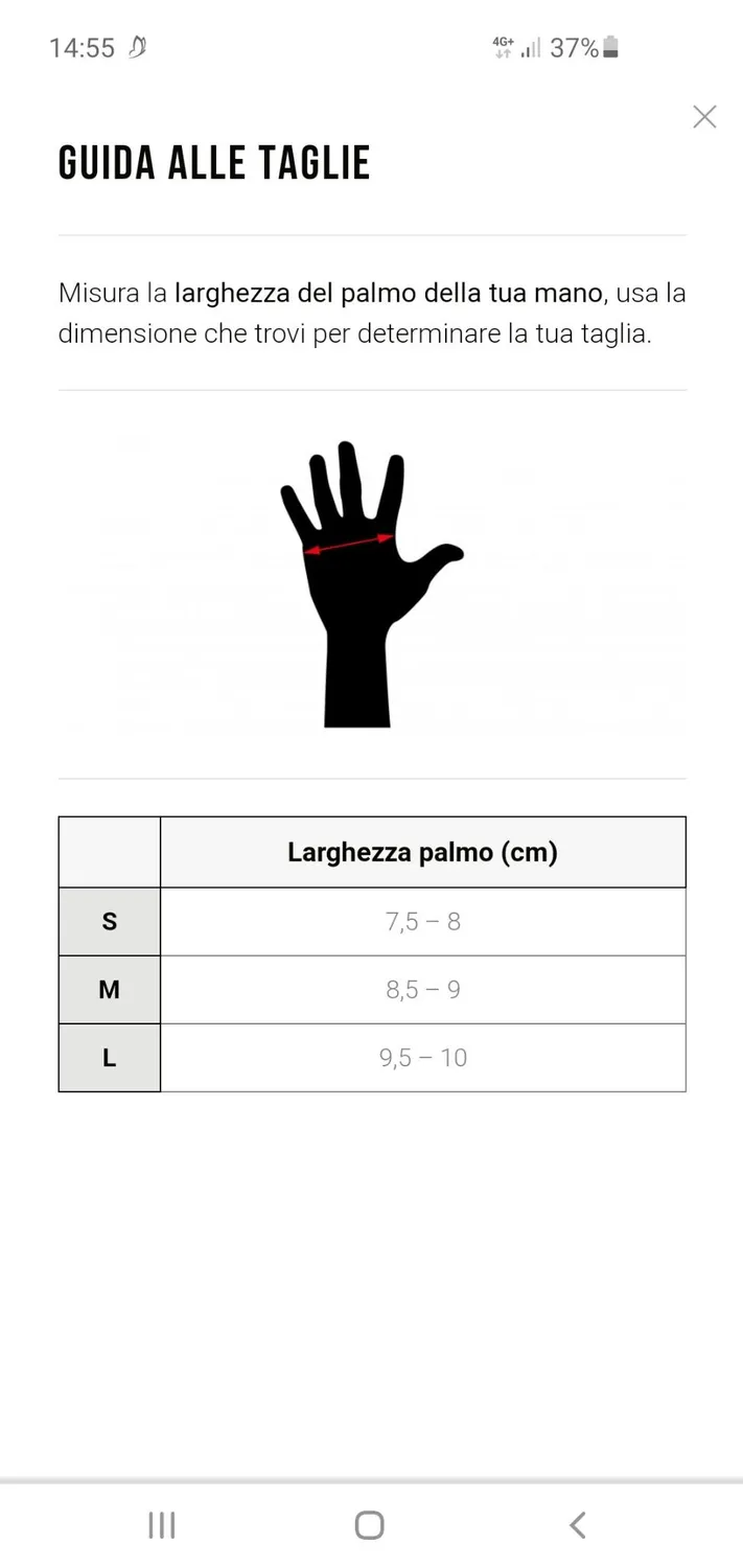 Leone1947 Contact Guanti da Sacco M pelle traspirante