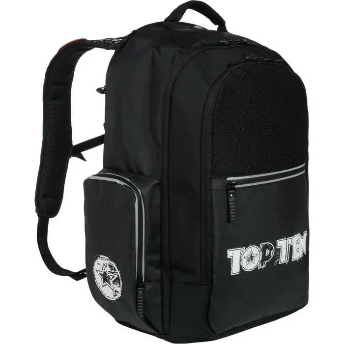 TOP TEN Cool Fighter zaino nero 52,5x33x17cm PVC