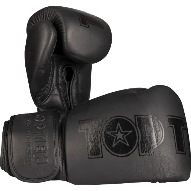 TOP TEN Black'n'Black guanti boxe pelle