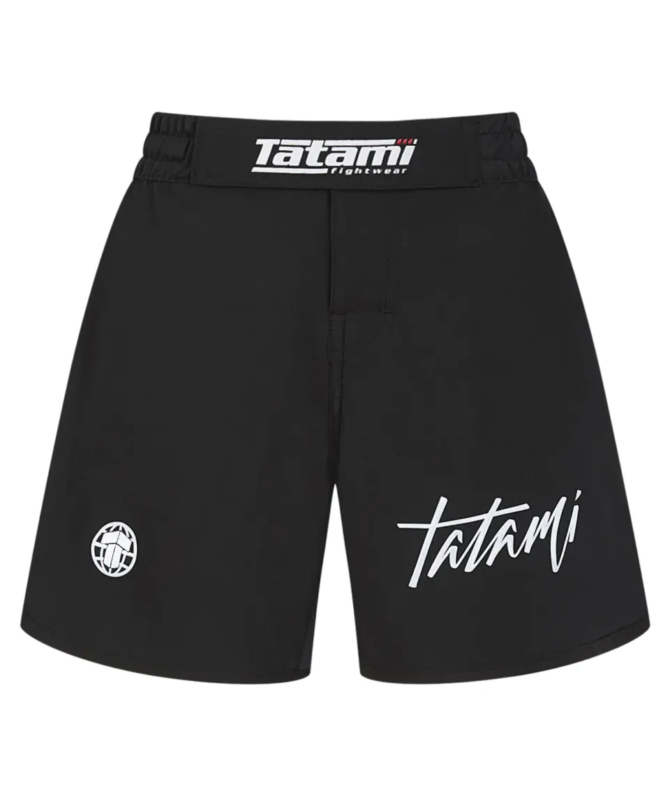 Tatami Fightwear Rupture shorts bambino grappling neri