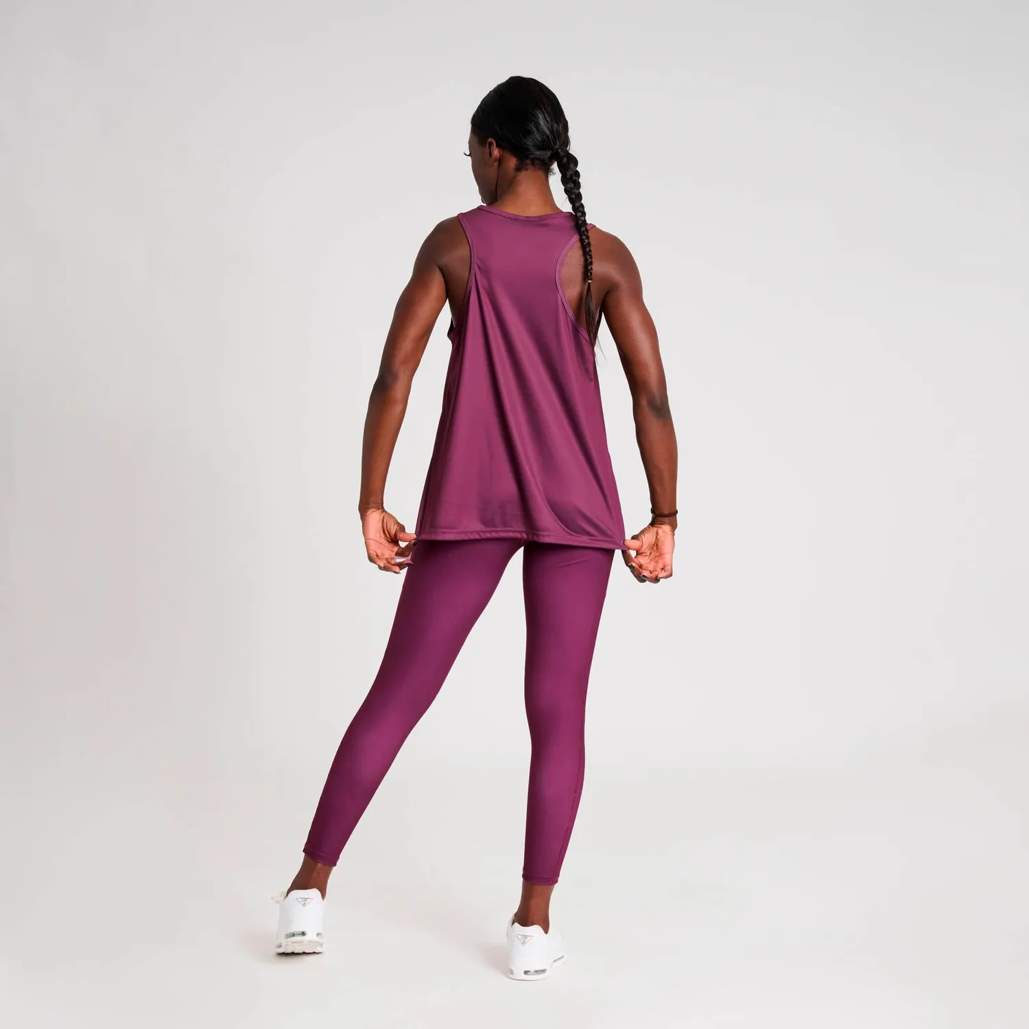 Leone1947 Logo Canotta Donna palestra fitness leggera