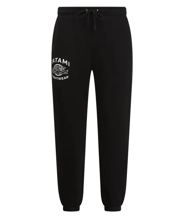 Tatami X ADCC joggers neri felpati uomo