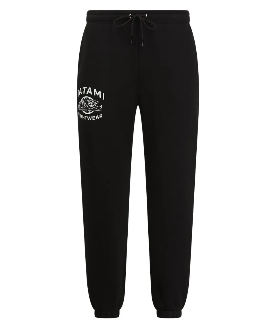 Tatami X ADCC joggers neri felpati uomo
