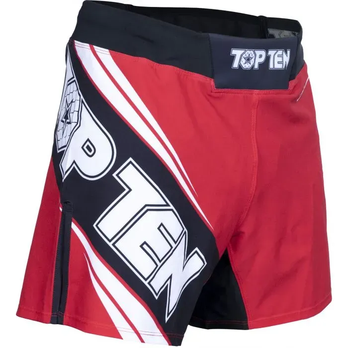 TOP TEN MMA Fight Team pantaloncini MMA elasticizzati