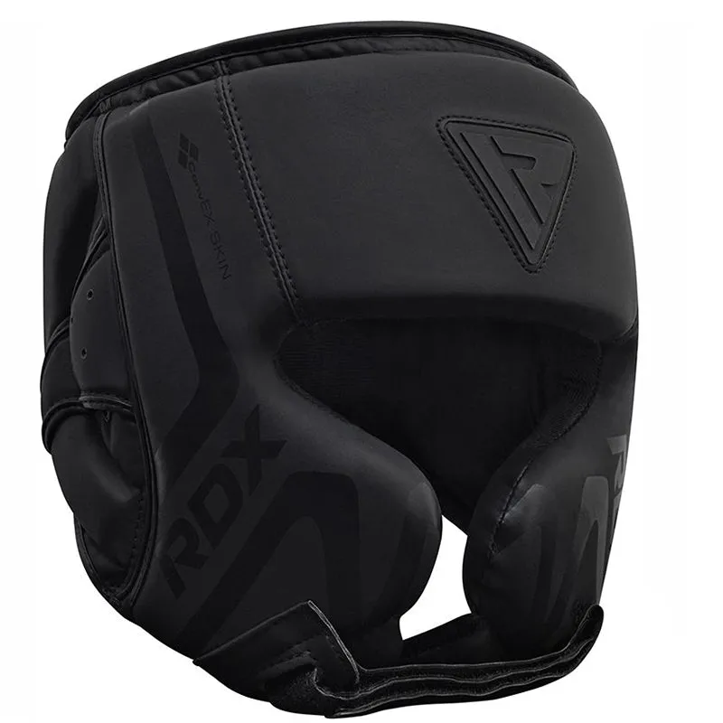 RDX T15 Noir Casco Boxe Protezione Zigomi Nero