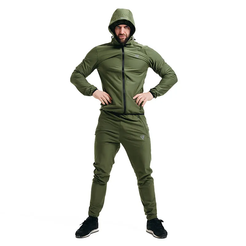 RDX H2 Tuta Sauna Sudore Nero Effetto Termico 5X