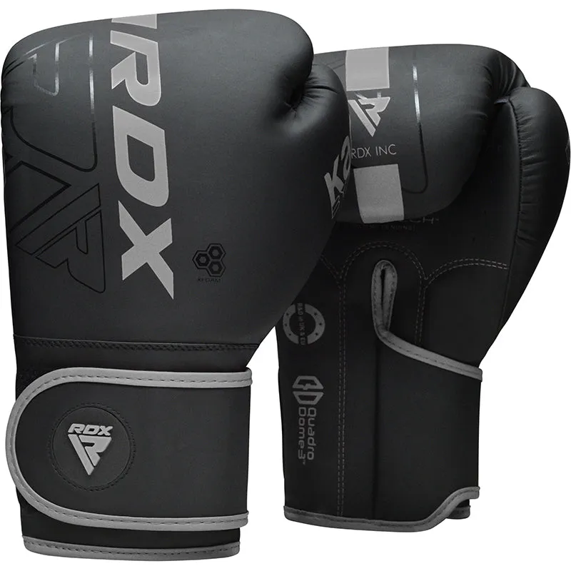 RDX F6 Kara guanti boxe neri 6 oz bimbi