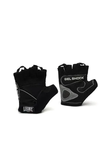Leone 1947 Guanti Palestra Gel Grigio Unisex Imbottiti