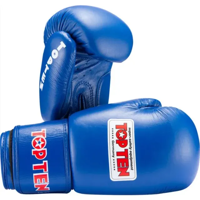 TOP TEN Competition guanti boxe pelle bovina