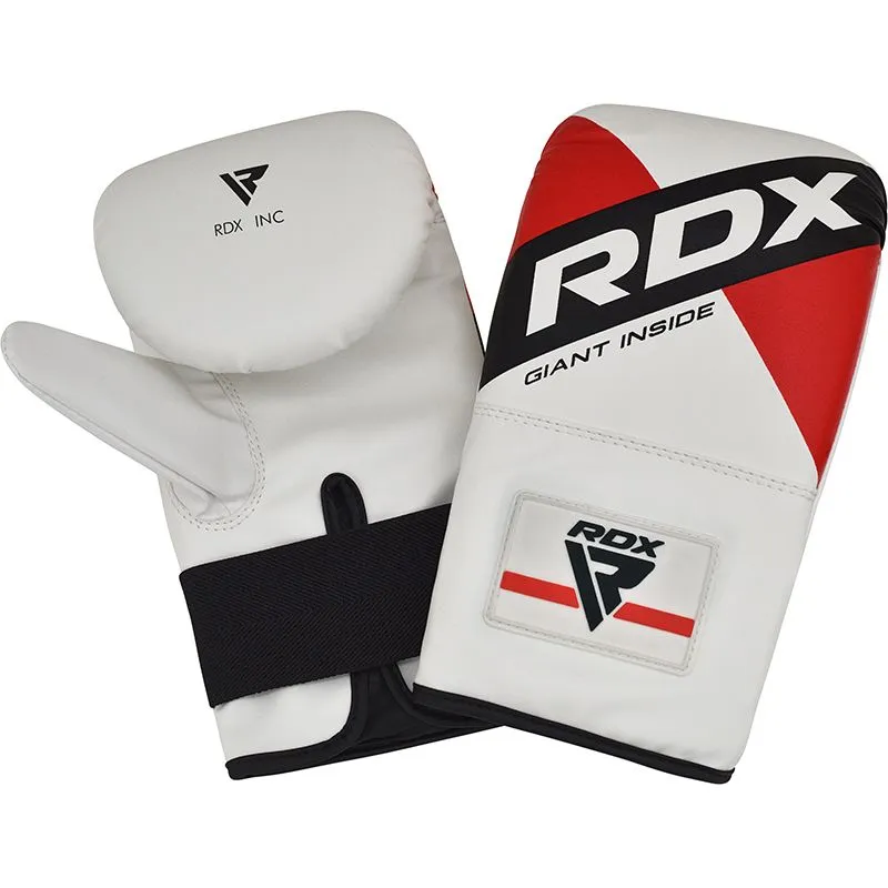 RDX F10 Guantoni Boxe Rossi Bianchi Maya Hide