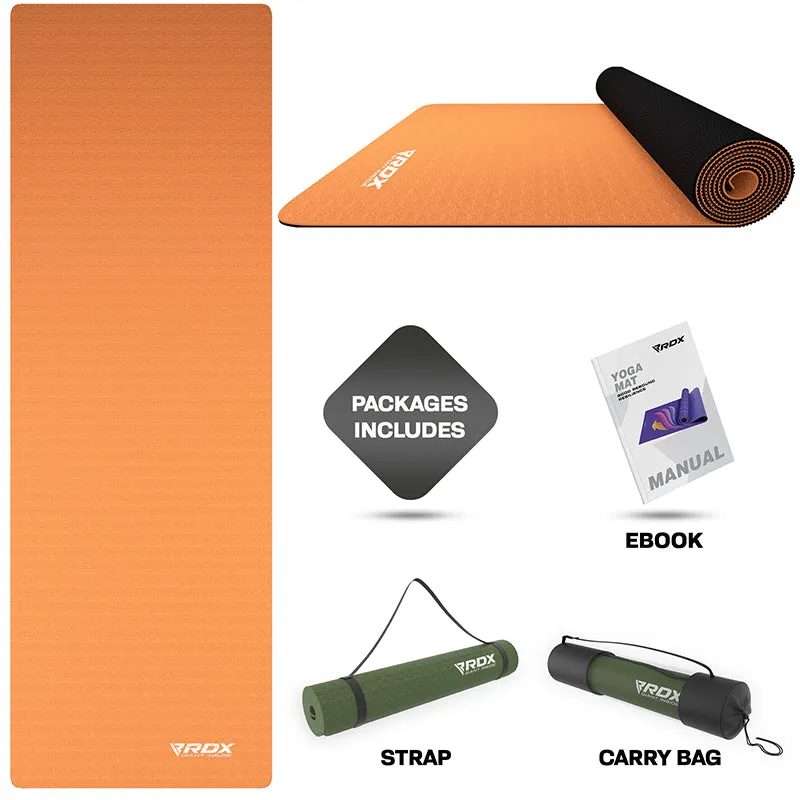 RDX MB Tappetino Yoga TPE 6mm 183x61 cm