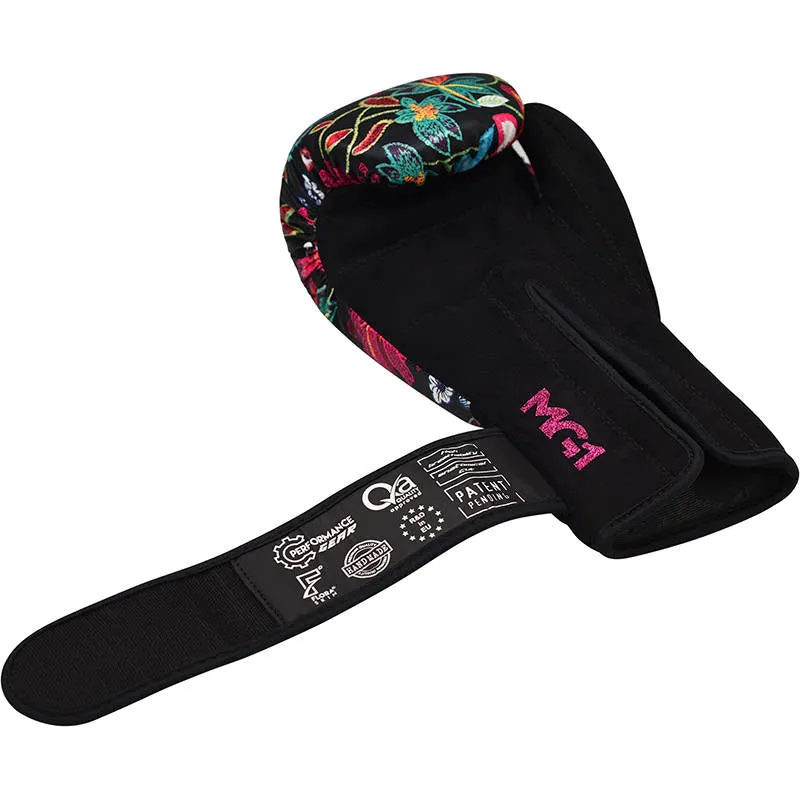 RDX FL3 guanti boxe set focus pad Flora Skin bimbi