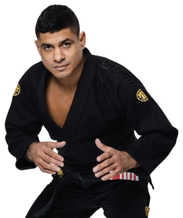Tatami Estilo Gold Label kimono BJJ nero pesante