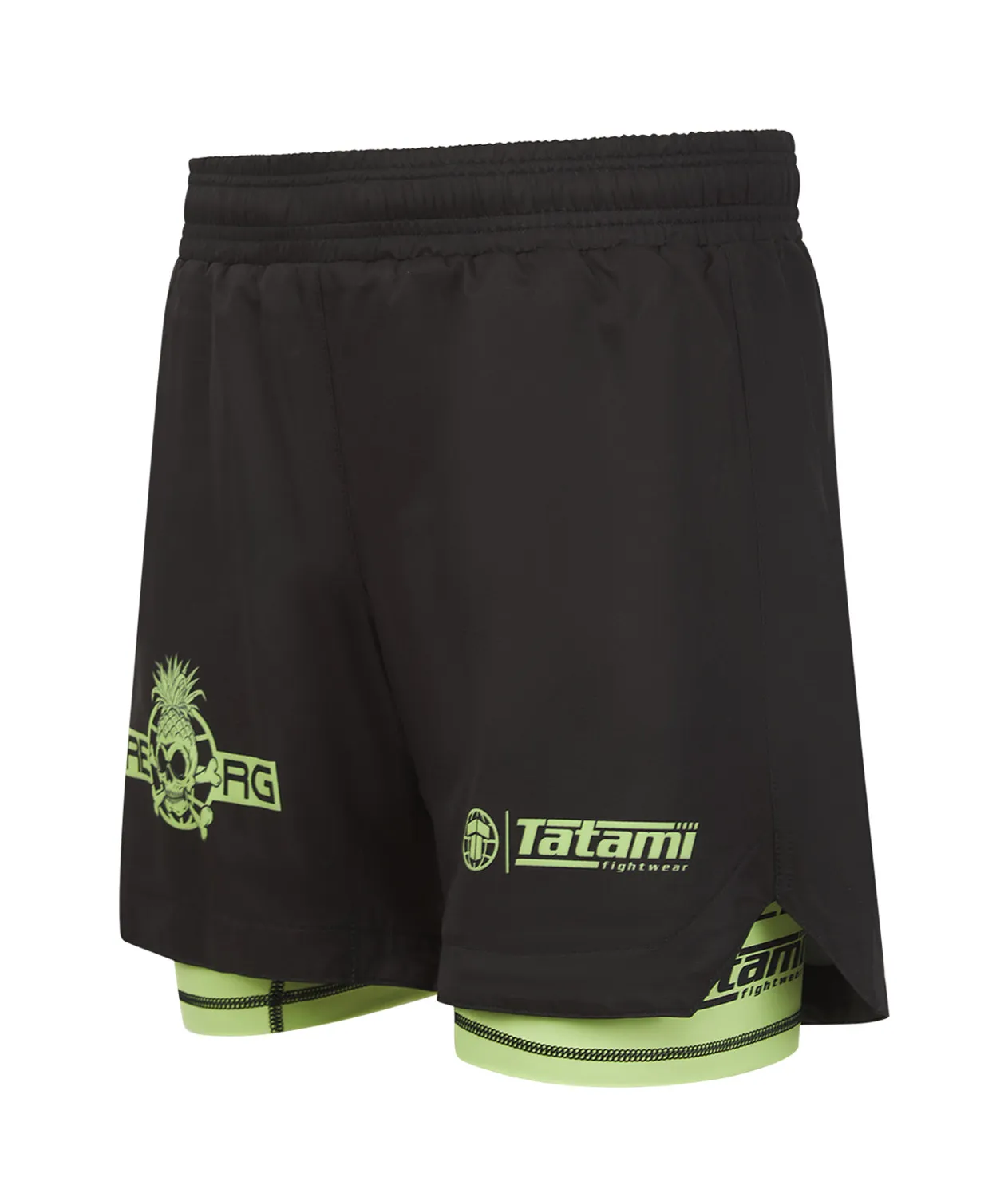 Tatami Reorg Hybrid shorts uomo neri compressione interna