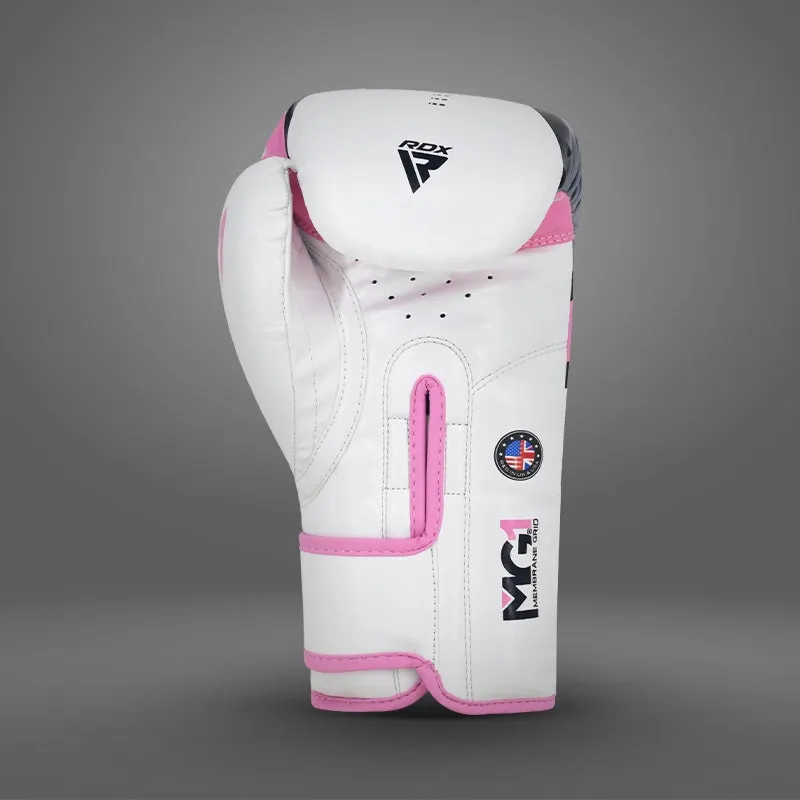 RDX F7 Ego guanti boxe donna rosa 8oz pelle